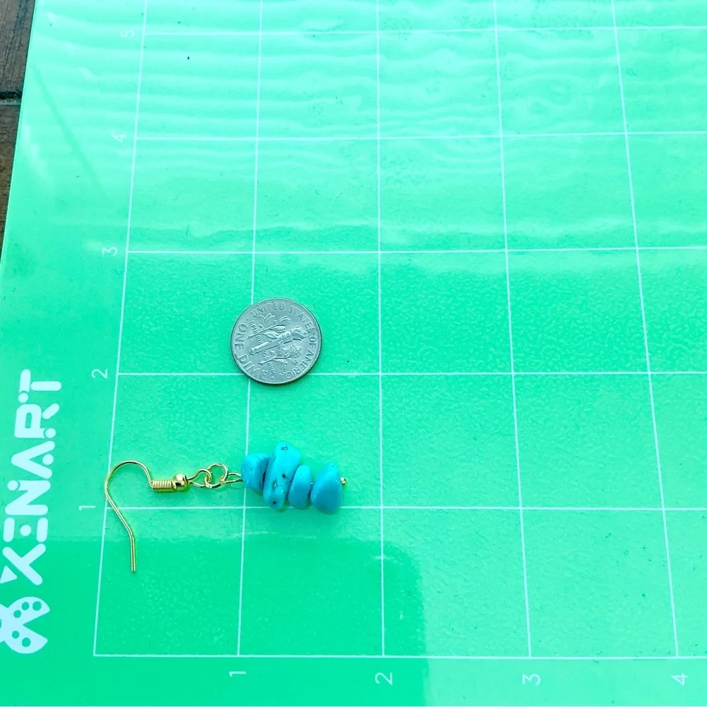 🆕 2 Pairs KIDS Gemstone Earrings-Small - Picture 3 of 4